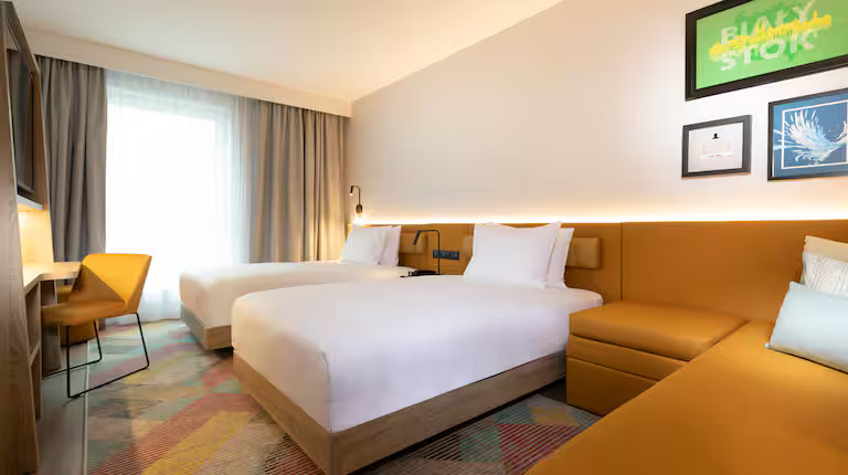 Detail of Hampton By Hilton facilities