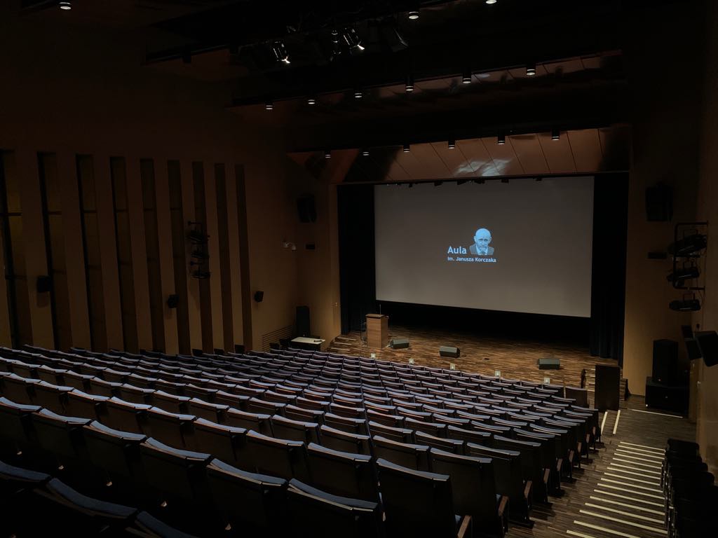 Janusz Korczak Auditorium Inside