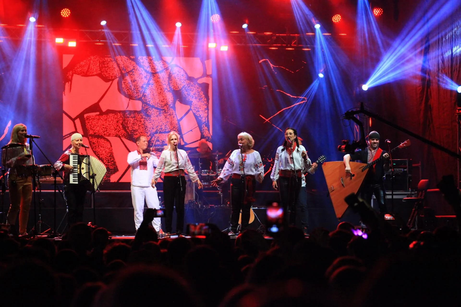 Czeremszyna folk concert atmosphere