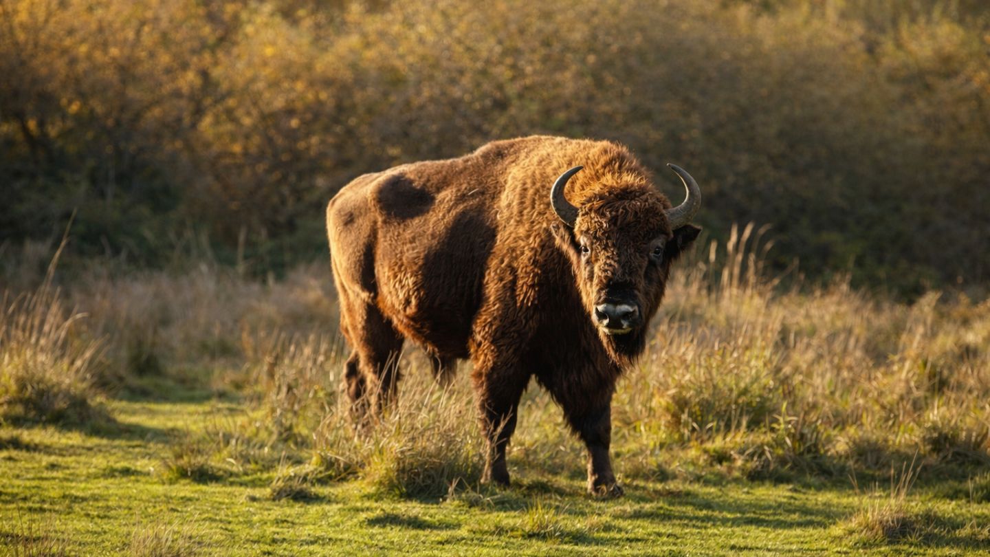 European Bison in Białowieża