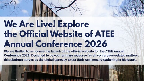 We are live! Explore the official website of ATEE 2026