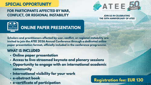 Online participation for colleagues affected by war, conflict, or regional instability